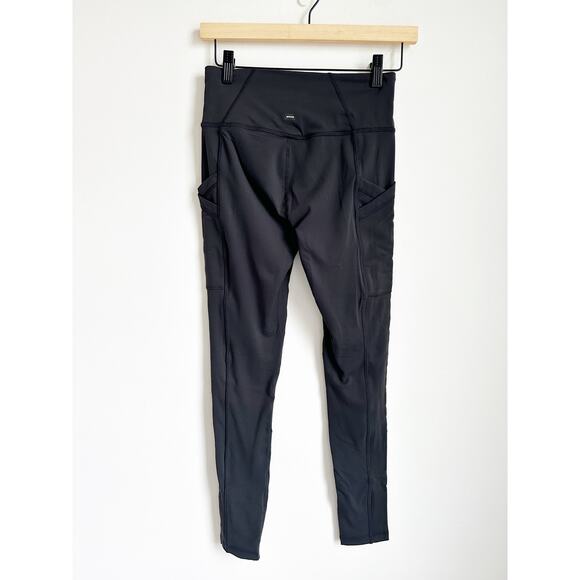 NWT prAna Electa Legging Black Pocket Black SMALL Compression - Picture 6 of 6